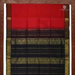 Silk Cotton Saree Red Color SAS0033356 - Image 7