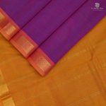 Silk Cotton Sarees Simple – Magenta Pink SAS0033715 - Image 3