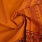 Dance Practice Sarees –Orangish Yellow SASDS0033804 - Image 2