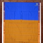 Semi Silk Cotton Sarees –Navy Blue SASPC0033838 - Image 4