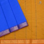 Semi Silk Cotton Sarees –Navy Blue SASPC0033838