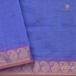 Semi Silk Cotton Sarees –Mehendi Green SASPC0033841 - Image 3
