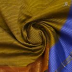 Semi Silk Cotton Sarees –Mehendi Green SASPC0033841 - Image 2