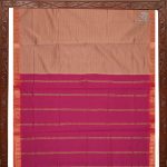 Semi Silk Cotton Sarees –Cinnamon Brown SASPC0033845 - Image 4