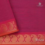Semi Silk Cotton Sarees –Cinnamon Brown SASPC0033845 - Image 3