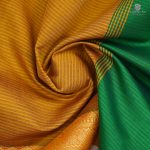 Semi Silk Cotton Sarees –Mustard Yellow SASPC0033849 - Image 2