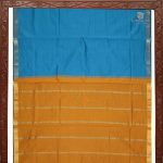 Semi Silk Cotton Sarees –Royal Blue SASPC0033854 - Image 4
