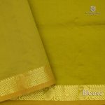 Semi Silk Cotton Sarees – Spicy Mustard SASPC0033857 - Image 3