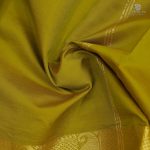 Semi Silk Cotton Sarees – Spicy Mustard SASPC0033857 - Image 2