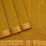 Semi Silk Cotton Sarees –Golden Yellow SASPC0033859