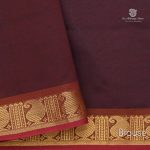 Semi Silk Cotton Sarees –Blue  SASPC0033866 - Image 3