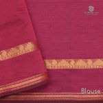 Semi Silk Cotton Sarees –Peacock  Blue SASPC0033868 - Image 3