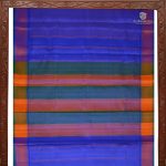 10 Yards Pure Silk Sarees - Navy Blue SASTPS0033885 - Image 4
