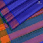 10 Yards Pure Silk Sarees - Navy Blue SASTPS0033885 - Image 3