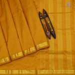 10 Yards Pure Silk Sarees - Golden Yellow SASTPS0033890