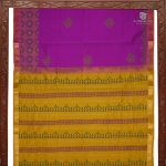 Semi Silk Cotton Printed Sarees –Magenta Pink SASPC0033966 - Image 4