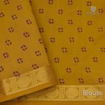 Semi Silk Cotton Printed Sarees –Magenta Pink SASPC0033966 - Image 3