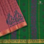 Semi Silk Cotton Printed Sarees –Onion Pink SASPC0034001