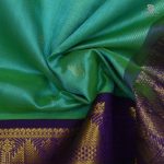 10 Yards Silk Cotton Sarees - Turquoise Blue SASTS0034006 - Image 2