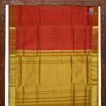 10 Yards Silk Cotton Sarees - Maroon SASTS0034008 - Image 4