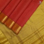 10 Yards Silk Cotton Sarees - Maroon SASTS0034008 - Image 3