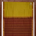 10 Yards Silk Cotton Sarees - Mustard Yellow SASTS0034018 - Image 4