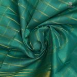 10 Yards Silk Cotton Sarees - Teal Blue SASTS0034030 - Image 2