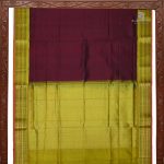 Silk Cotton Sarees Korvai – Deep Maroon SAS0034038 - Image 5