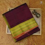 Silk Cotton Sarees Korvai – Deep Maroon SAS0034038 - Image 6