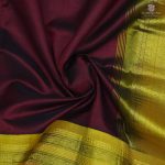 Silk Cotton Sarees Korvai – Deep Maroon SAS0034038 - Image 2