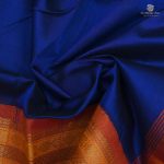 Silk Cotton Saree - Dark Blue SAS0034045 - Image 2