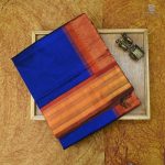 Silk Cotton Saree - Dark Blue SAS0034045 - Image 6
