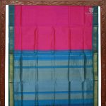 Silk Cotton Sarees Simple – Lotus Pink SAS0034050 - Image 5