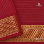 Semi Silk Cotton Sarees Vairaoosi – Dark Green SAS0034055 - Image 3