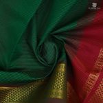 Semi Silk Cotton Sarees Vairaoosi – Dark Green SAS0034055 - Image 2