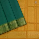 Semi Silk Cotton Sarees Vairaoosi – Dark Green SAS0034057