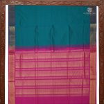 Semi Silk Cotton Sarees Vairaoosi – Peacock Green SAS0034058 - Image 4