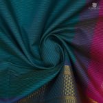 Semi Silk Cotton Sarees Vairaoosi – Peacock Green SAS0034058 - Image 2