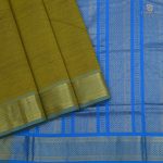 Semi Silk Cotton Sarees Vairaoosi – Mehandi Green SAS0034064