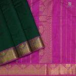 Silk Cotton Sarees – Dark Green SAS0034076