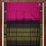 Silk Cotton Sarees – Magenta Pink SAS0034080 - Image 5