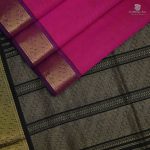 Silk Cotton Sarees – Magenta Pink SAS0034080 - Image 3