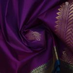 Pure Soft Silk Saree - Magenta Purple SASPS0034085 - Image 2