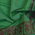Dance Practice Sarees –Forrest Green SASDS0034095 - Image 2