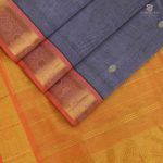 Silk Cotton Sarees Butta – Gray SAS0034182 - Image 3