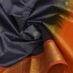 Silk Cotton Sarees Butta – Gray SAS0034182 - Image 2