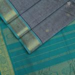 Silk Cotton Sarees Butta – Gray SAS0034187 - Image 3