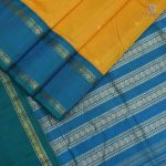 Silk Cotton Sarees Butta – Bright Yellow SAS0034191 - Image 3