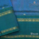 Silk Cotton Sarees Butta – Coral Orange SAS0034192 - Image 4