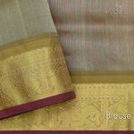 Silk Cotton Sarees Butta – Plum Maroon SAS0034195 - Image 4